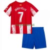 Maillot de Supporter Atlético Madrid Joao Felix 7 Domicile 2021-22 Pour Enfant